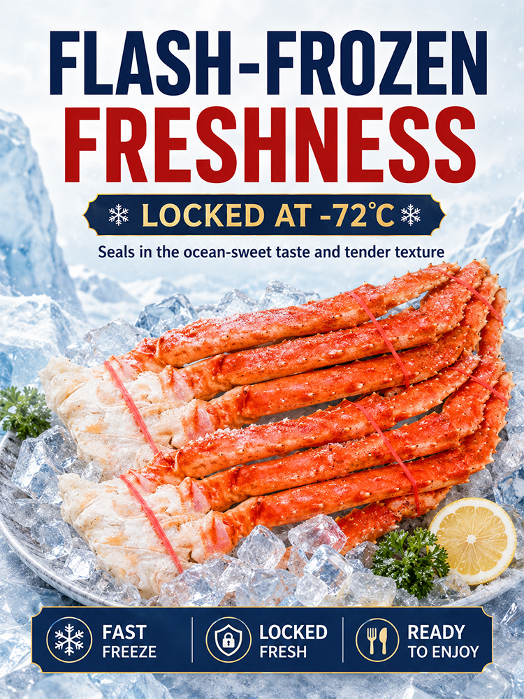 King crab leg meat
