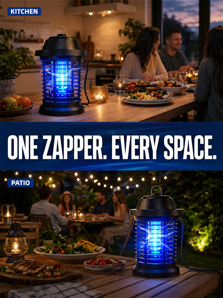 Fly and Mosquito Trapping Lamp