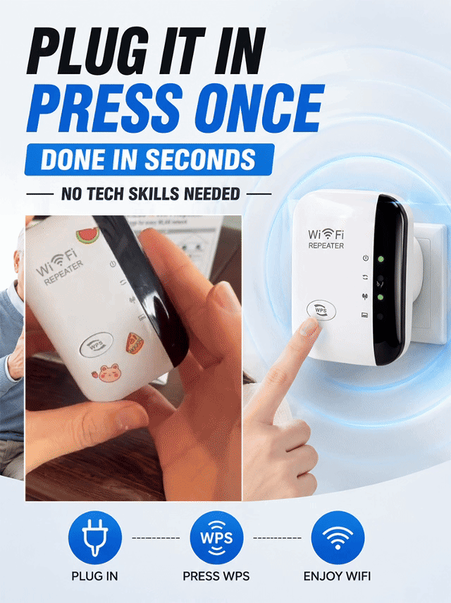 [10x Speed ​​Boost] WiFi Amplifier