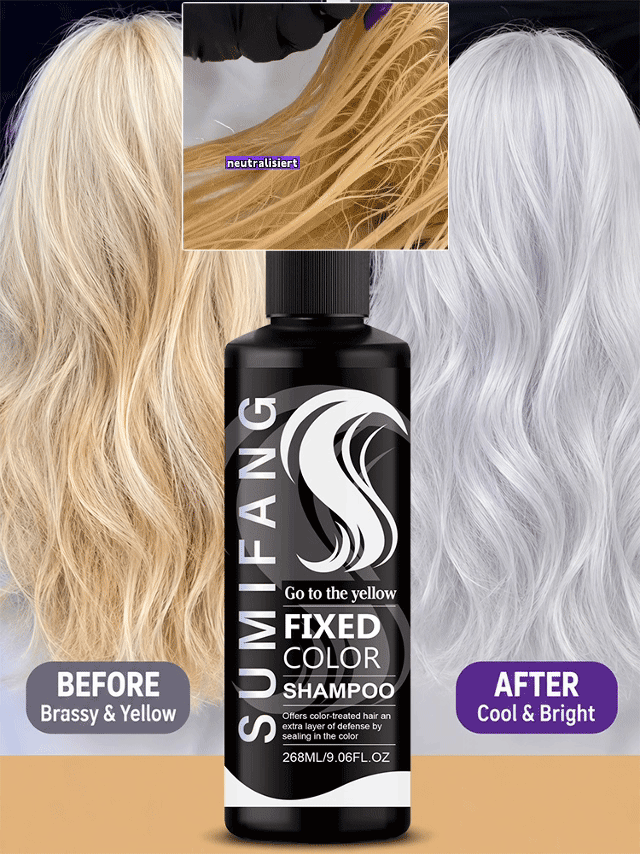 Remove Yellow Hair Shampoo