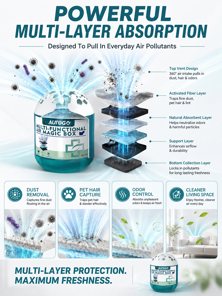Universal Dust-Removal and Aromatherapy Box