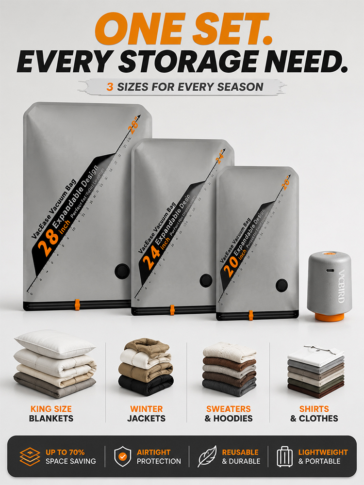 Travel Vacuum Storage Bag