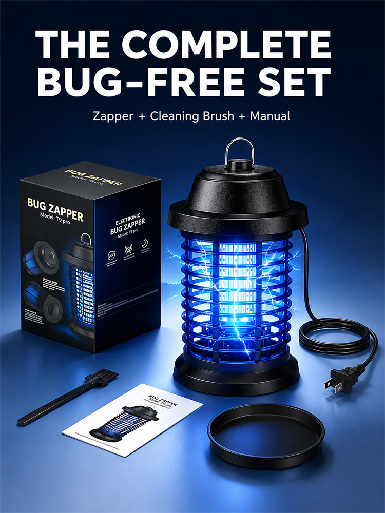 Fly and Mosquito Trapping Lamp