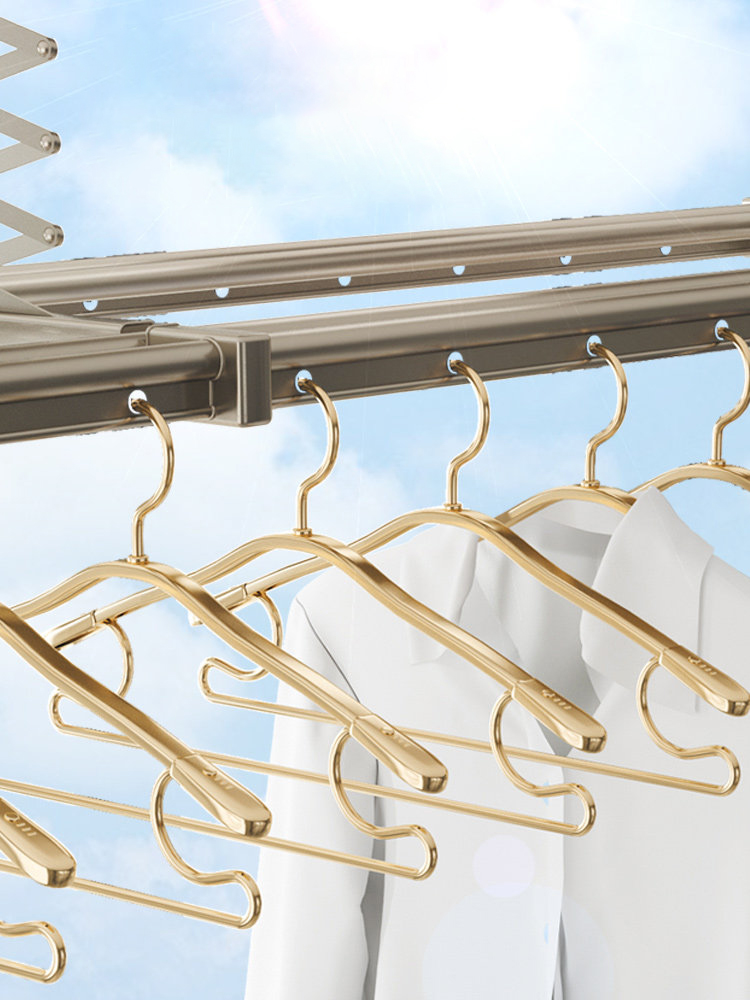 Household stainless steel clothes hanger