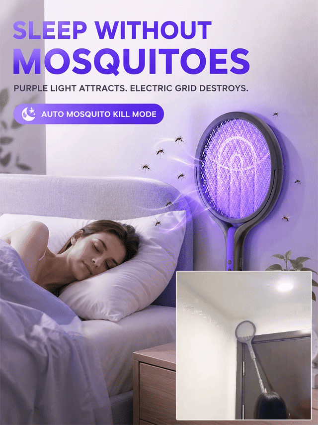 Uninterrupted Coverage - Latest Model Rotating Mosquito Killer