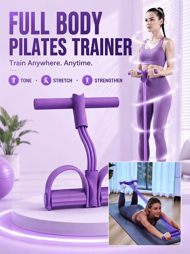 Pilates Foot Pedal Resistance Band