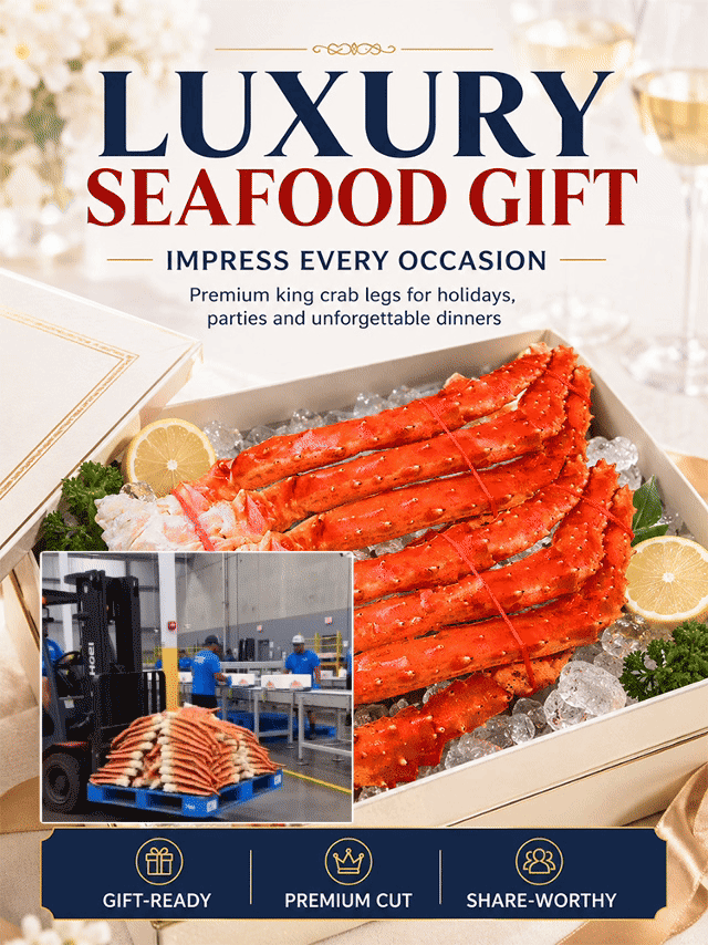 King crab leg meat