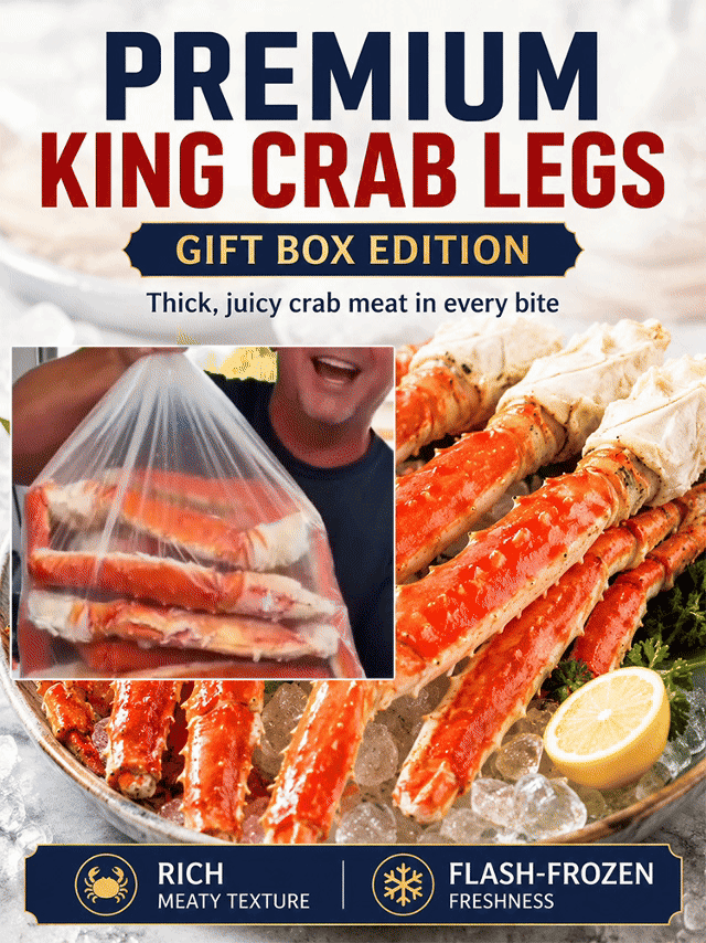 King crab leg meat