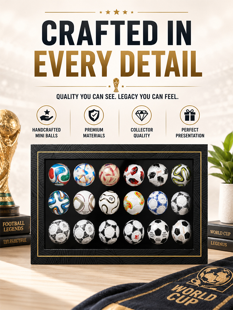 [2026 World Cup] Handmade Miniature Football Series (1970–2026)