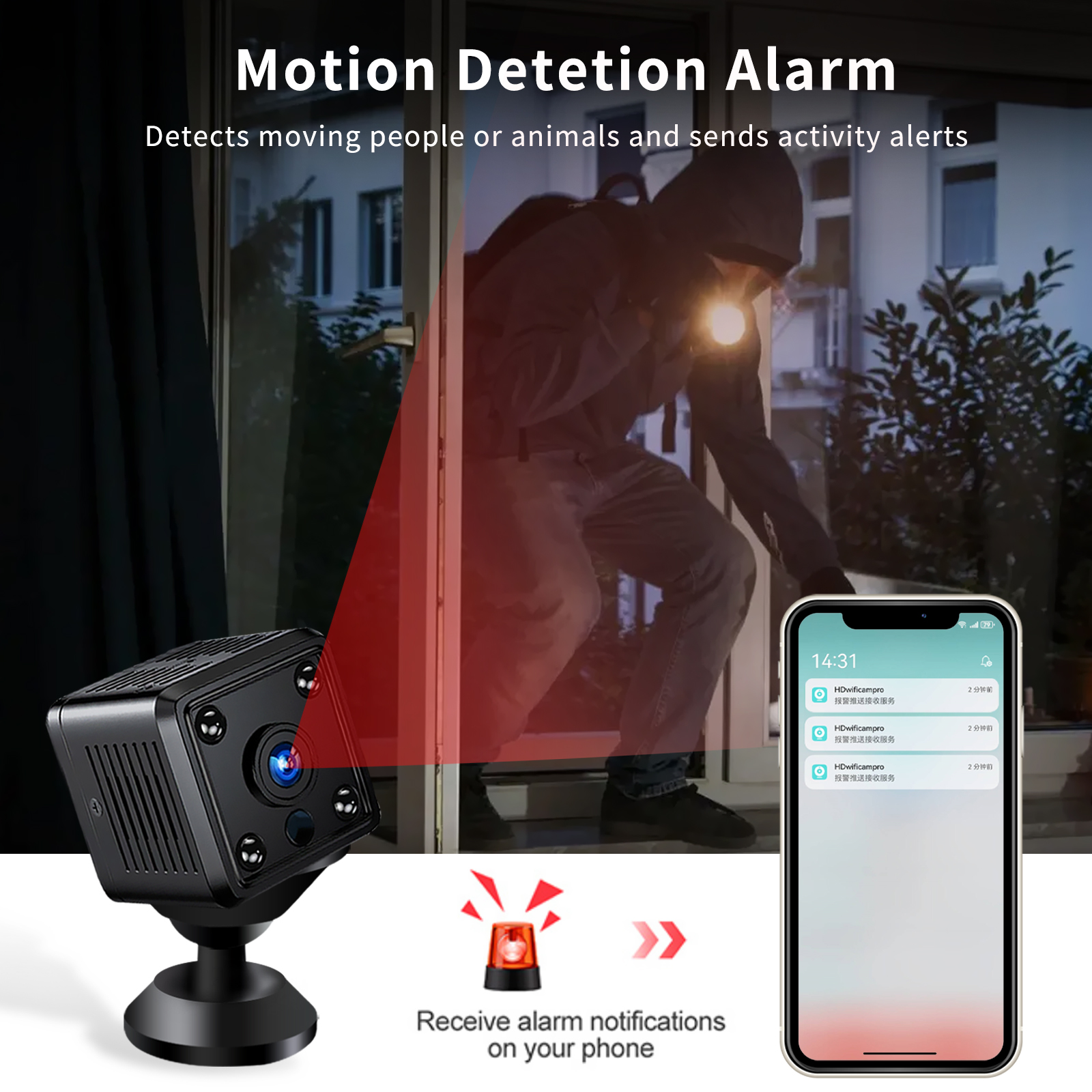 The latest ultra-high-definition concealed camera