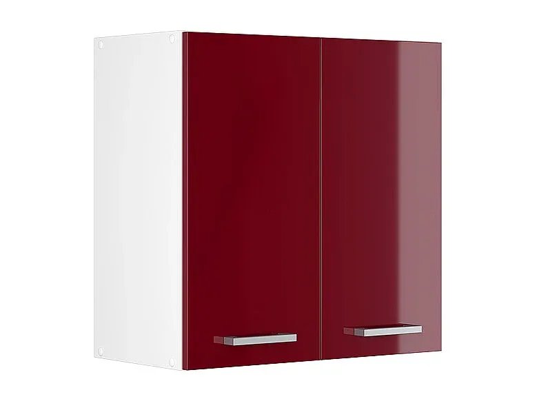 Wandschrank Weiß Hochglanz 60x31x60 cm, Modernes Design