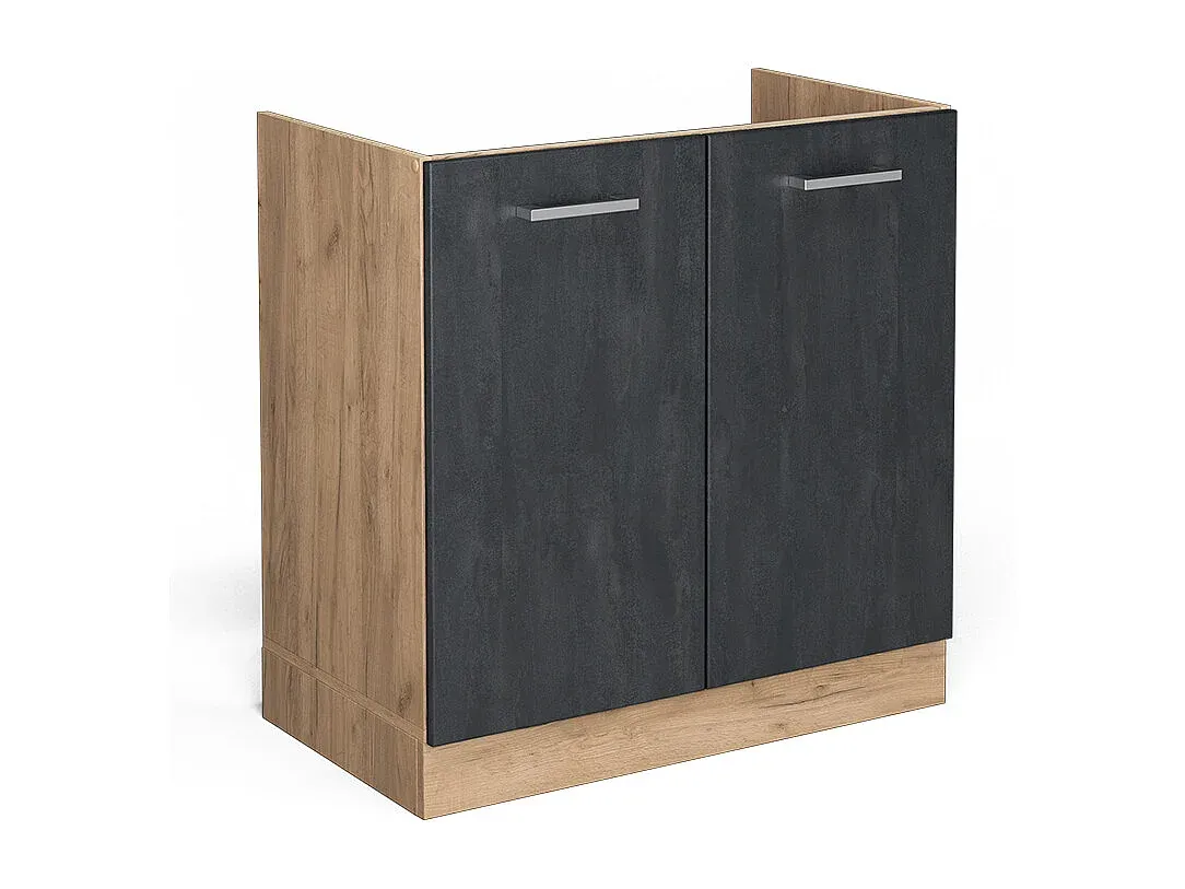 Küchenschrank Weiß Landhausstil 80x46x82 cm