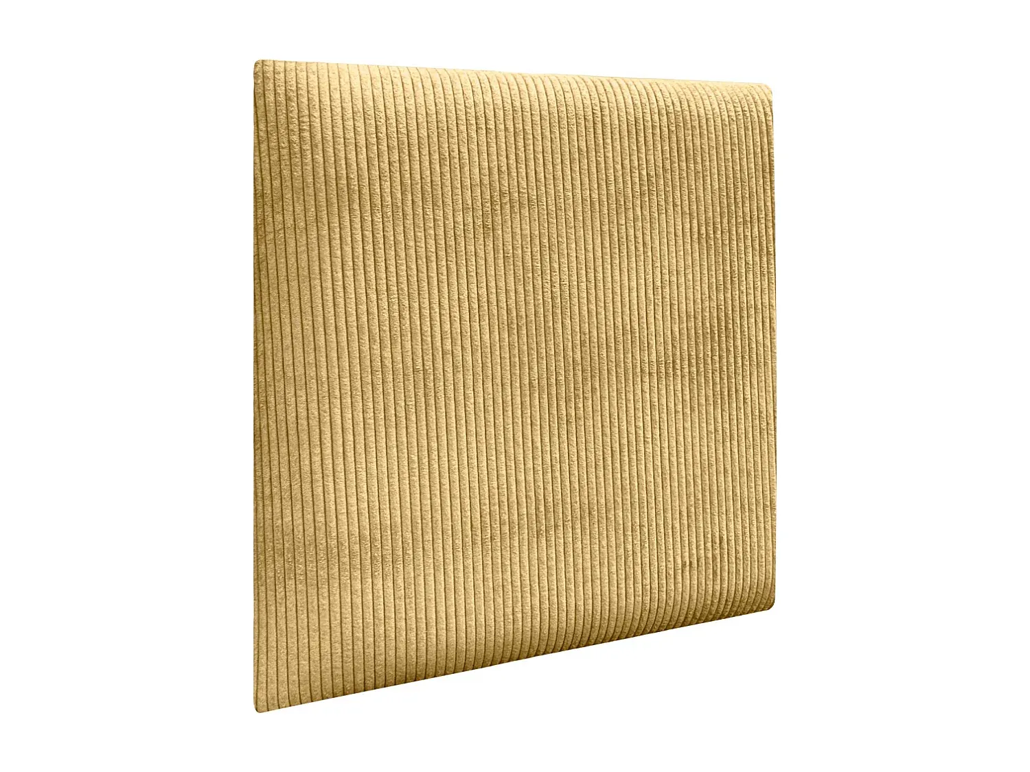 Akustikpanel mit selbstklebender Rückseite, stoßabsorbierend, 50x50cm, Senfgelb