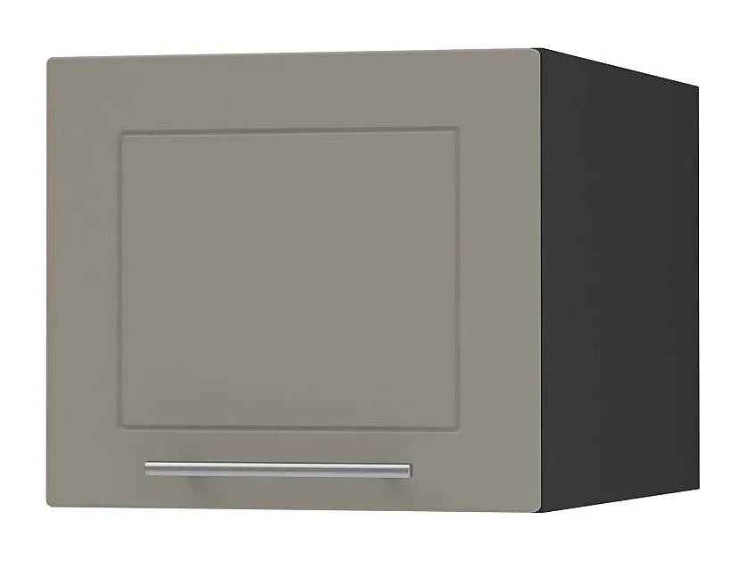 Moderne Wandschrank Beige-Schwarz Matt 40x59x36cm