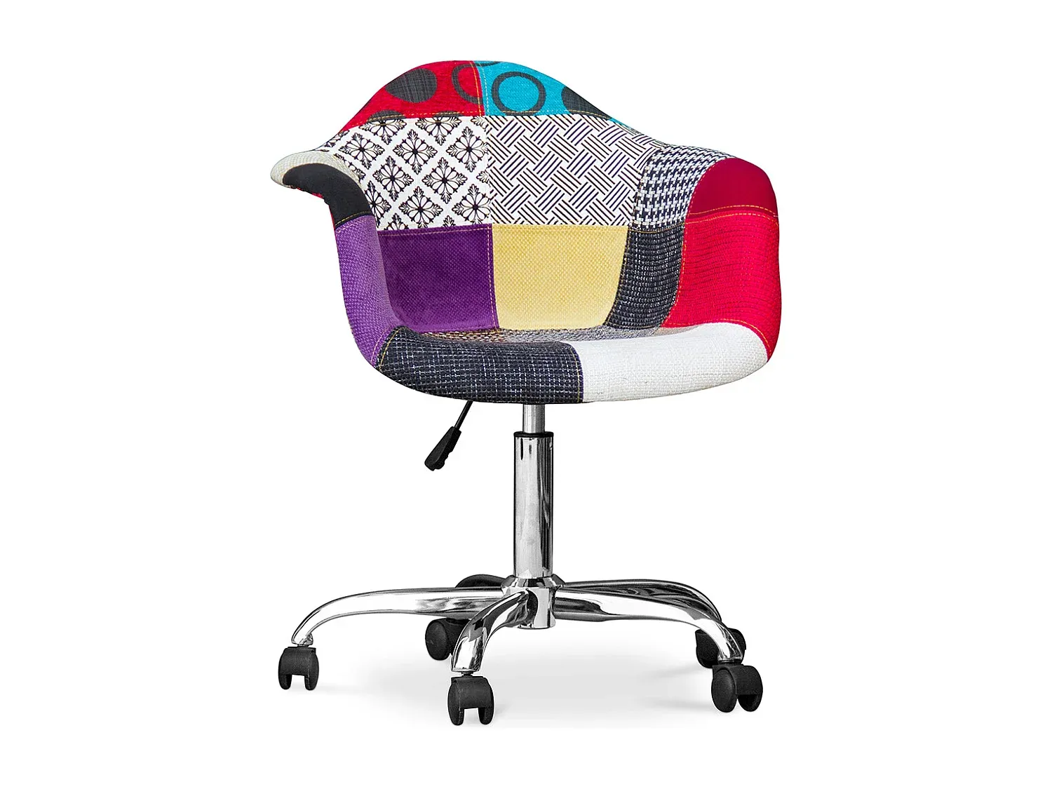 Ergonomischer Bürostuhl mit Armlehnen und Rollen