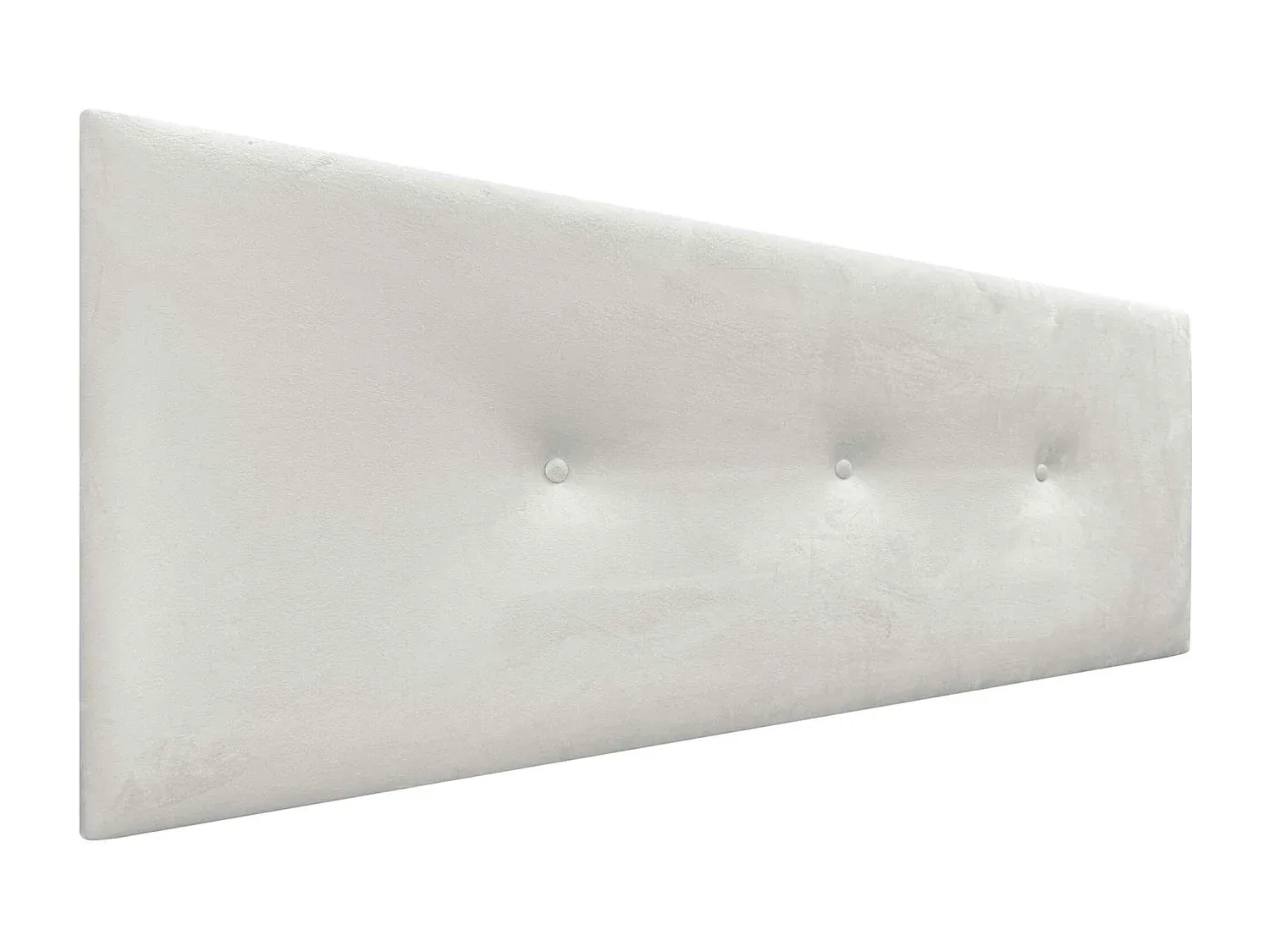 Gepolstertes Kopfteil aus Samt mit Knöpfen für Betten