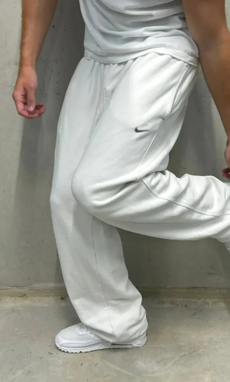 Unisex Baggy Joggers Open Leg