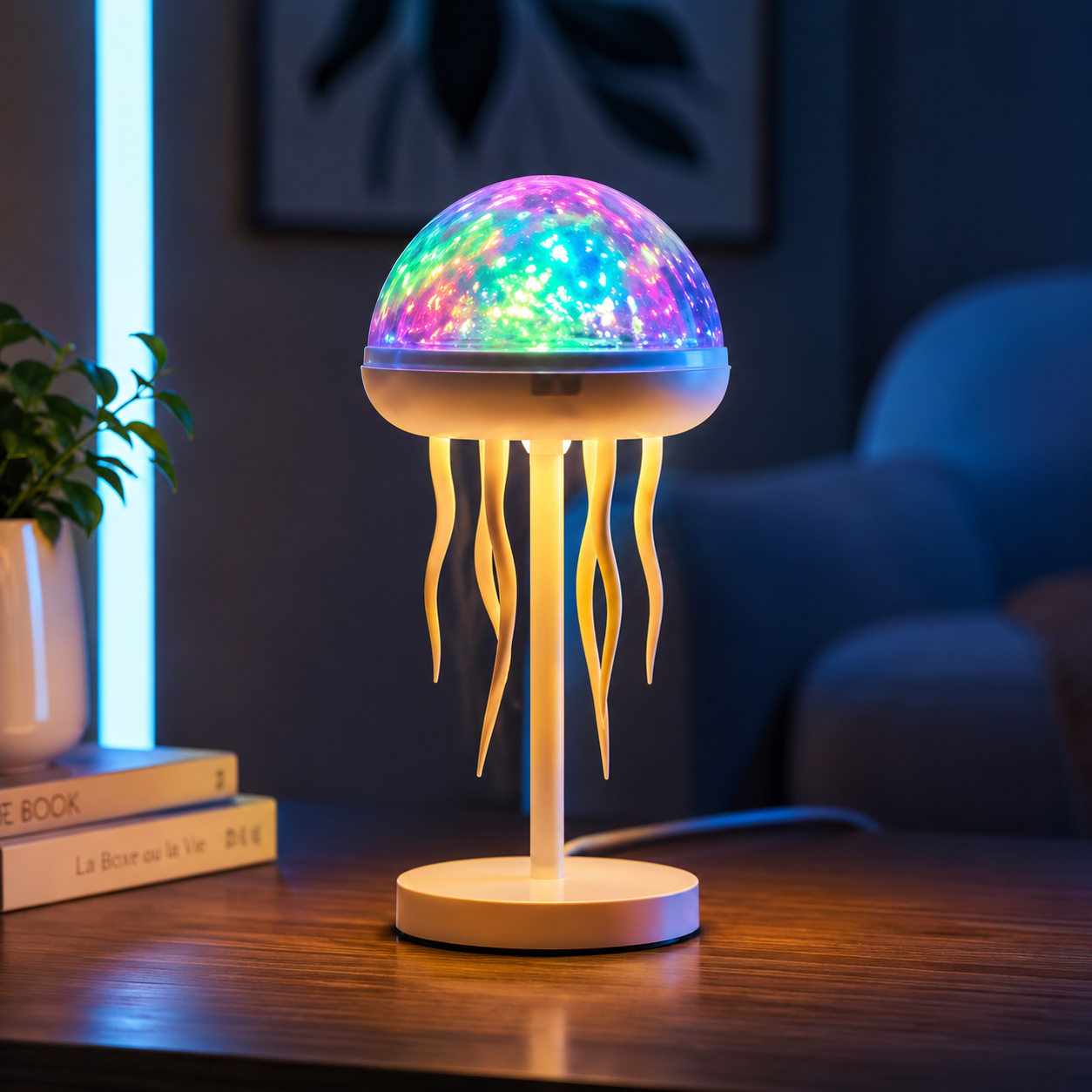 Water ripple jellyfish light