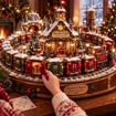 Christmas Train Advent Calendar 2026 – Miniature North Pole Express with Gifts
