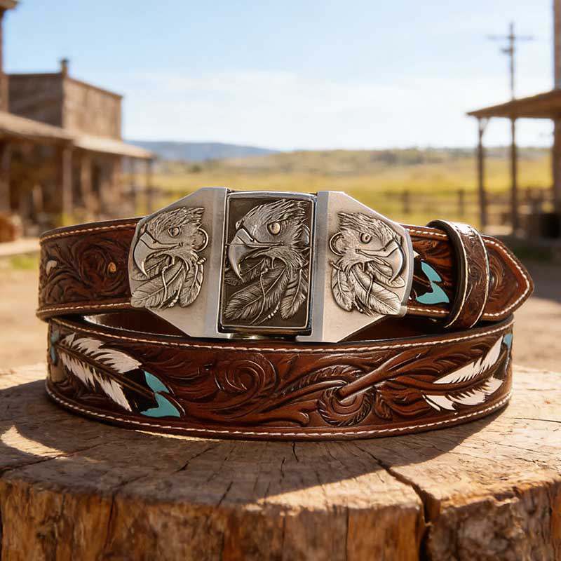 T-Detachable Lighter-Feather Belt