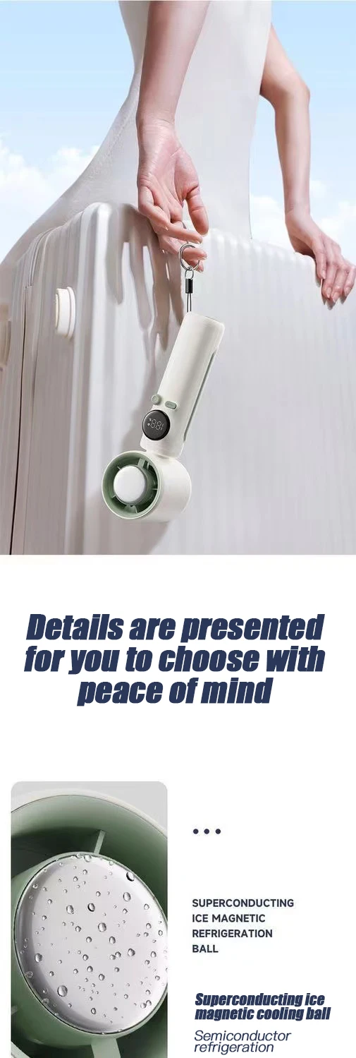 Portable Home Adjustable Type Strong Wind Rechargeable Mini Chargeable Electric Standing Fans Mini Cooling  Handheld Fan