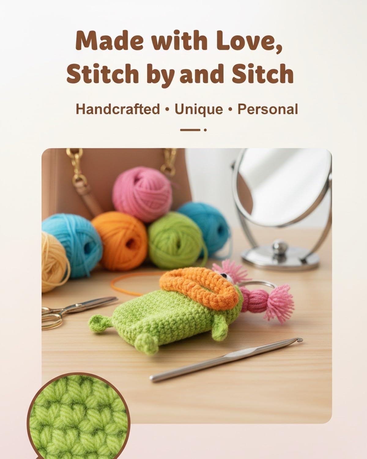 Cute Funny Keychain Protector Holder