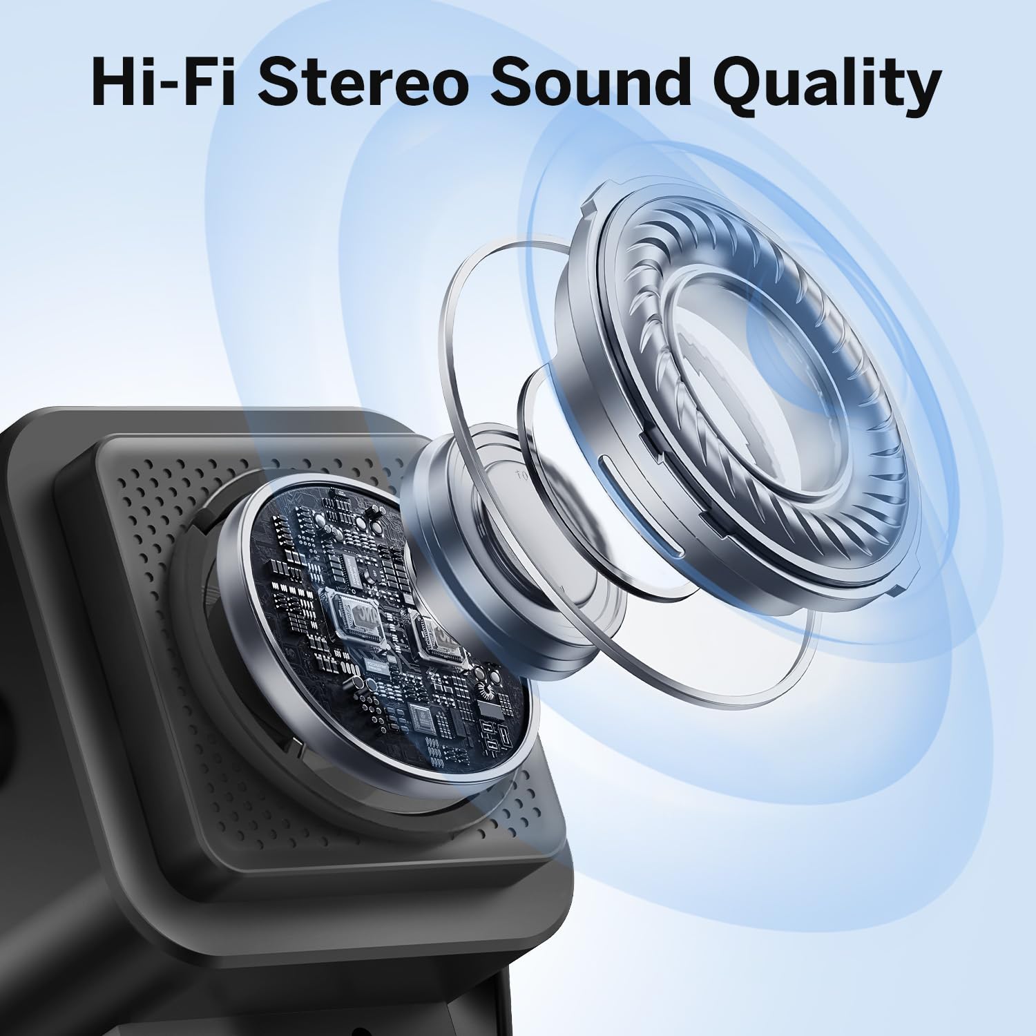 Wireless Induction Speaker 5-in-1 Bluetooth Speaker with Phone Stand