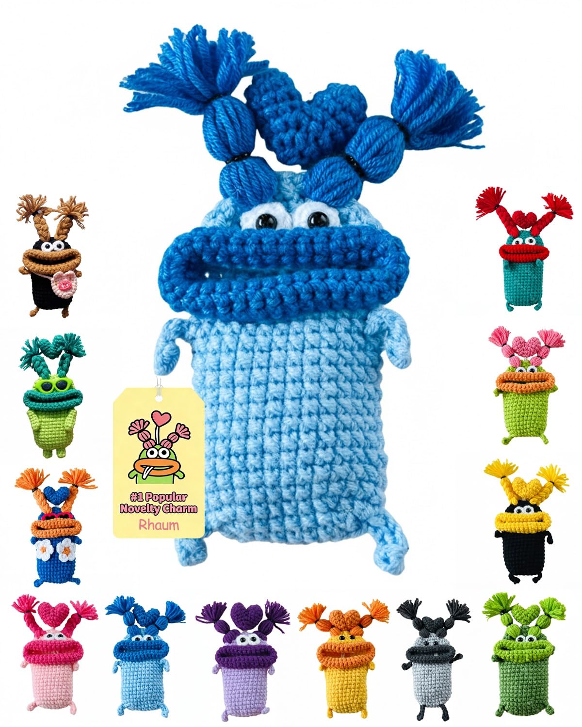 Cute Funny Keychain Protector Holder