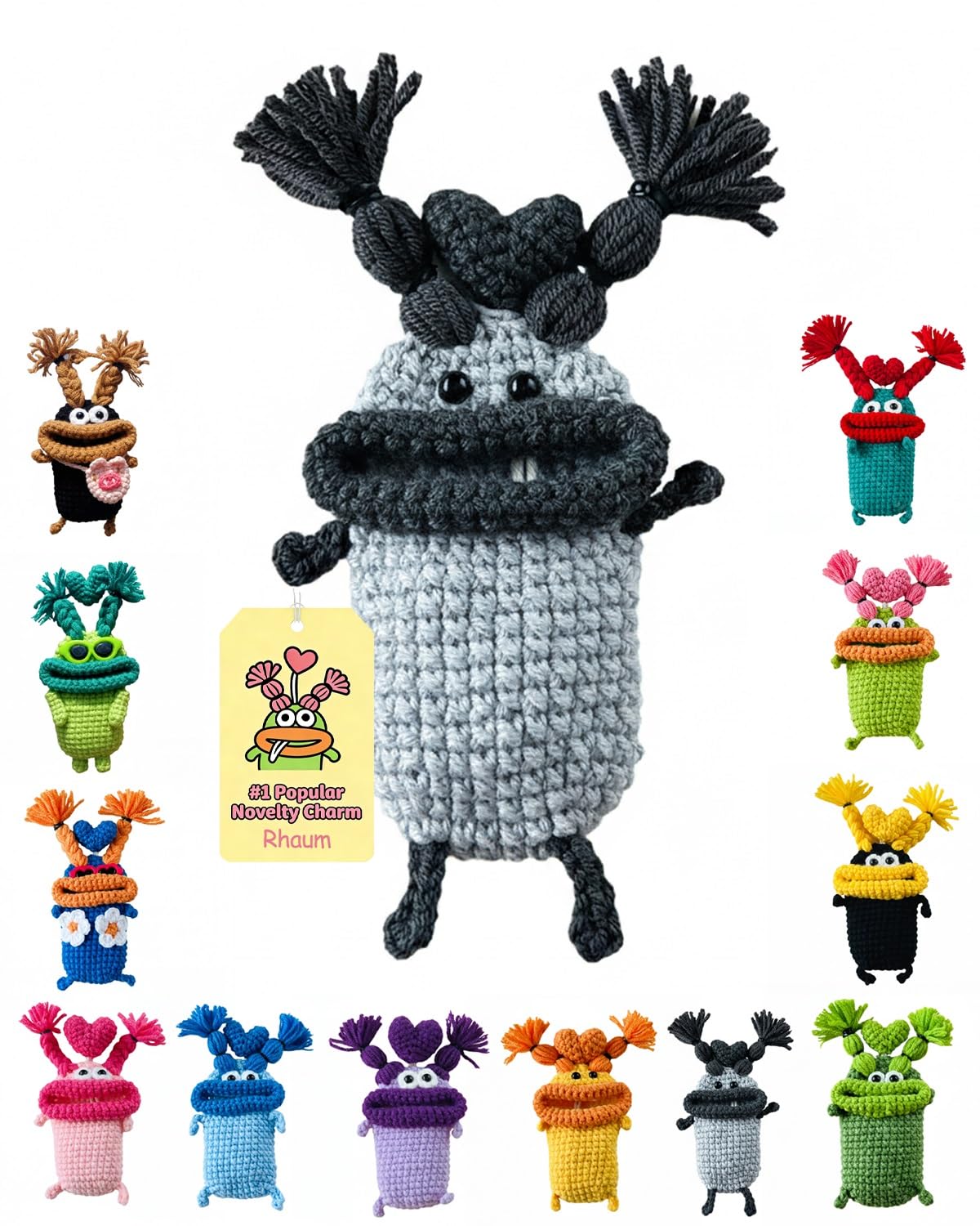 Cute Funny Keychain Protector Holder