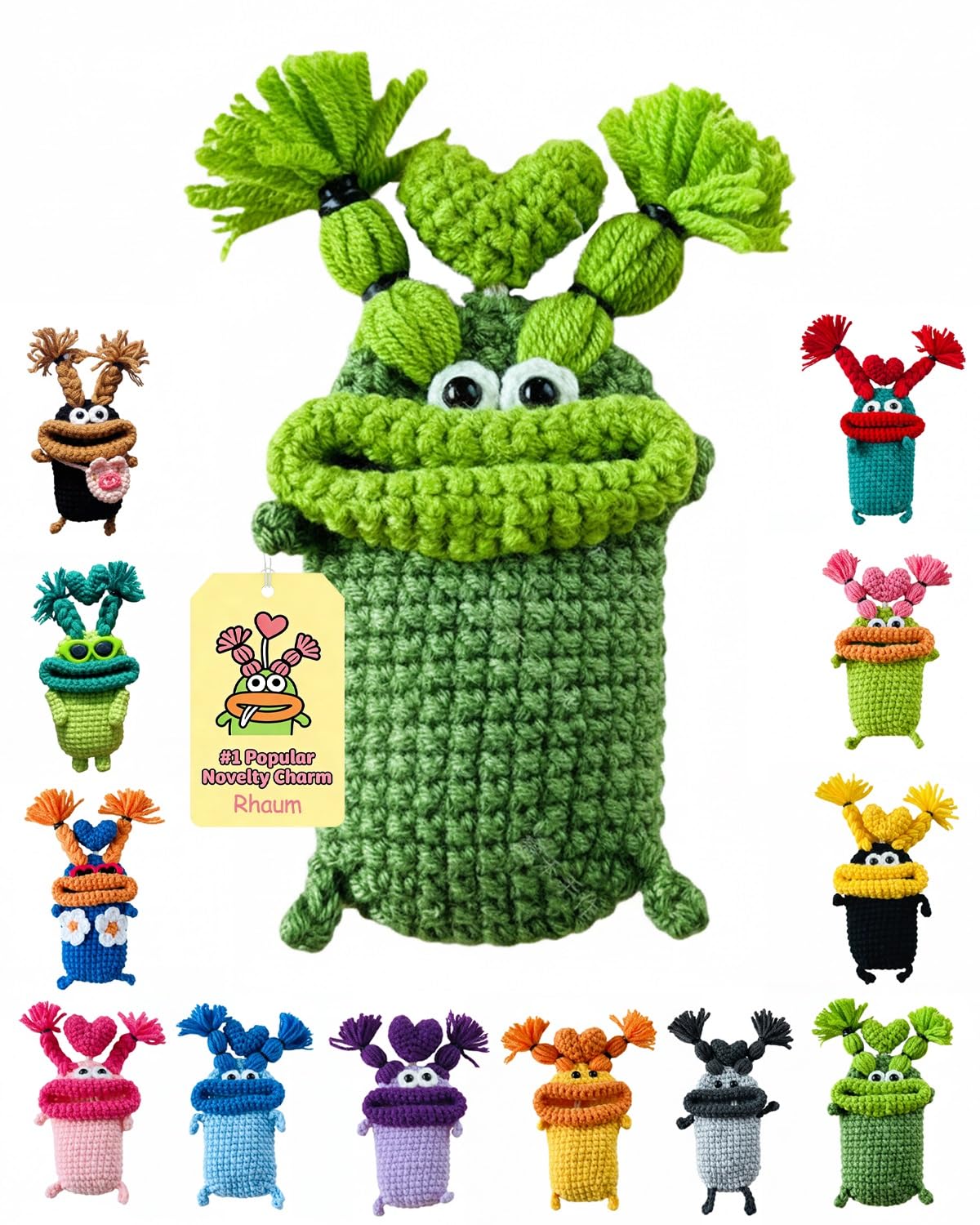 Cute Funny Keychain Protector Holder
