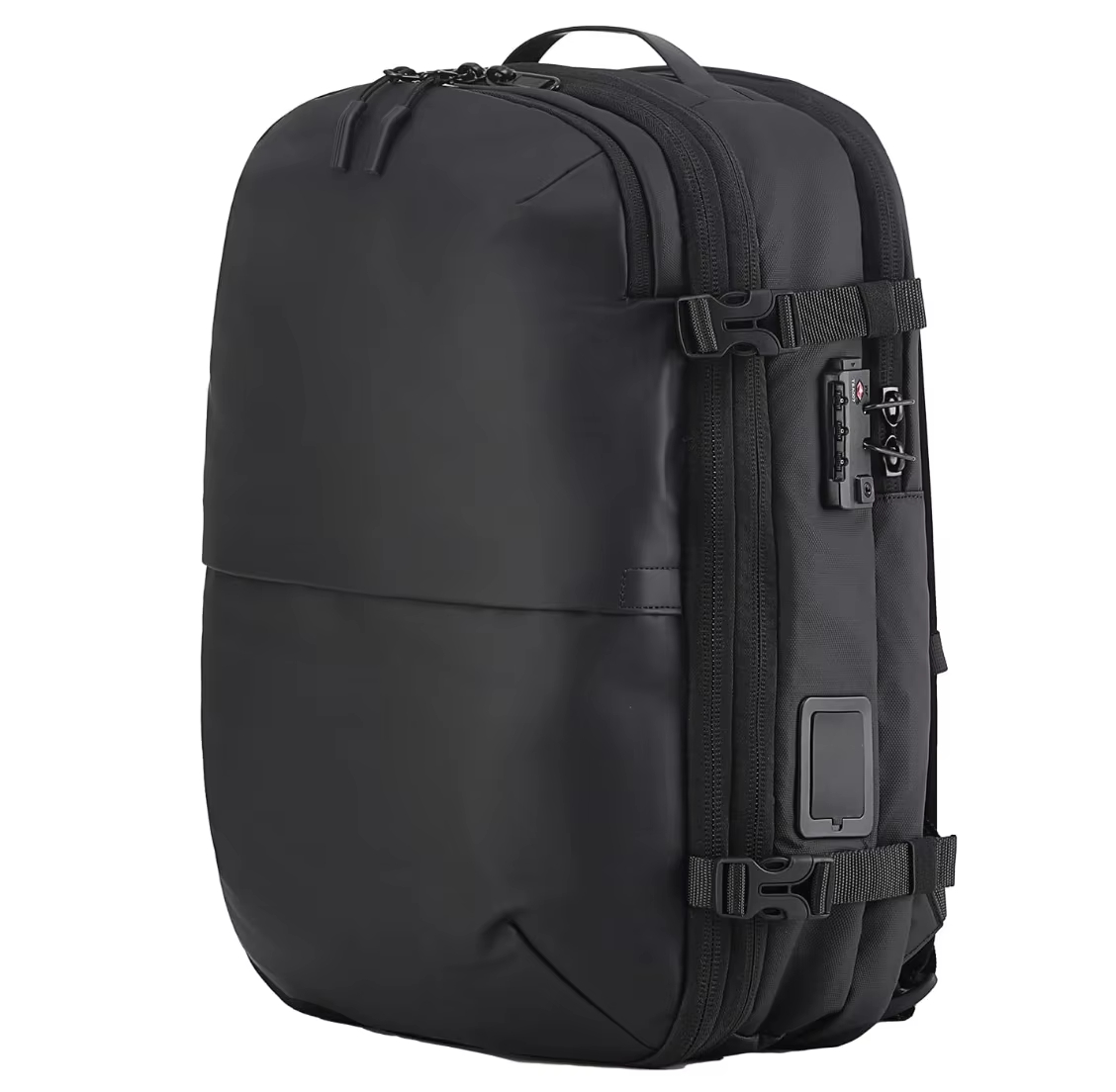 Travel-friendly Vacuum Packing Backpack with Built-in Air Pump Portable Compression Cube Waterproof Bag