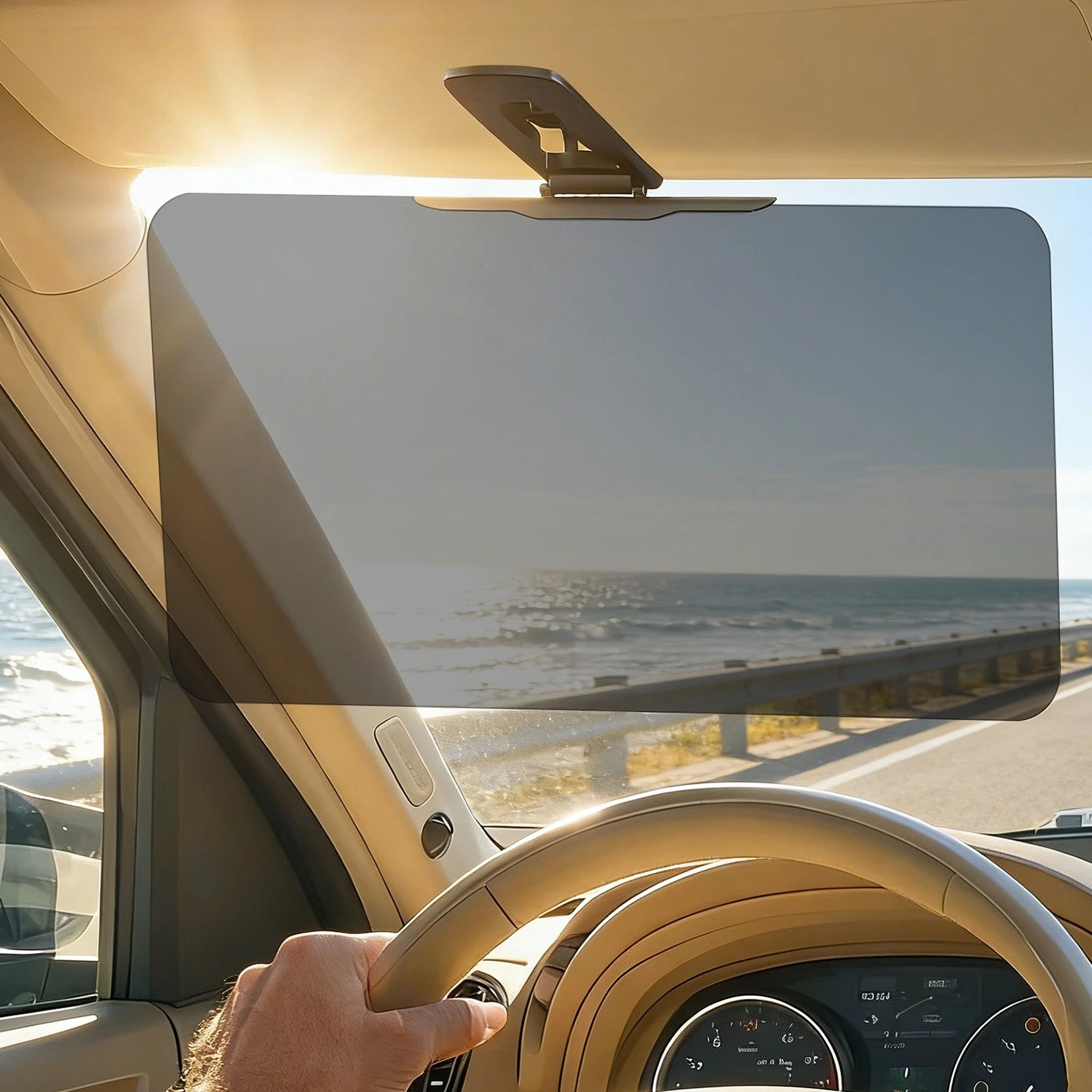 Universal Car Sun Visor Extender Anti-Glare Adjustable Sunshade Panel for safe