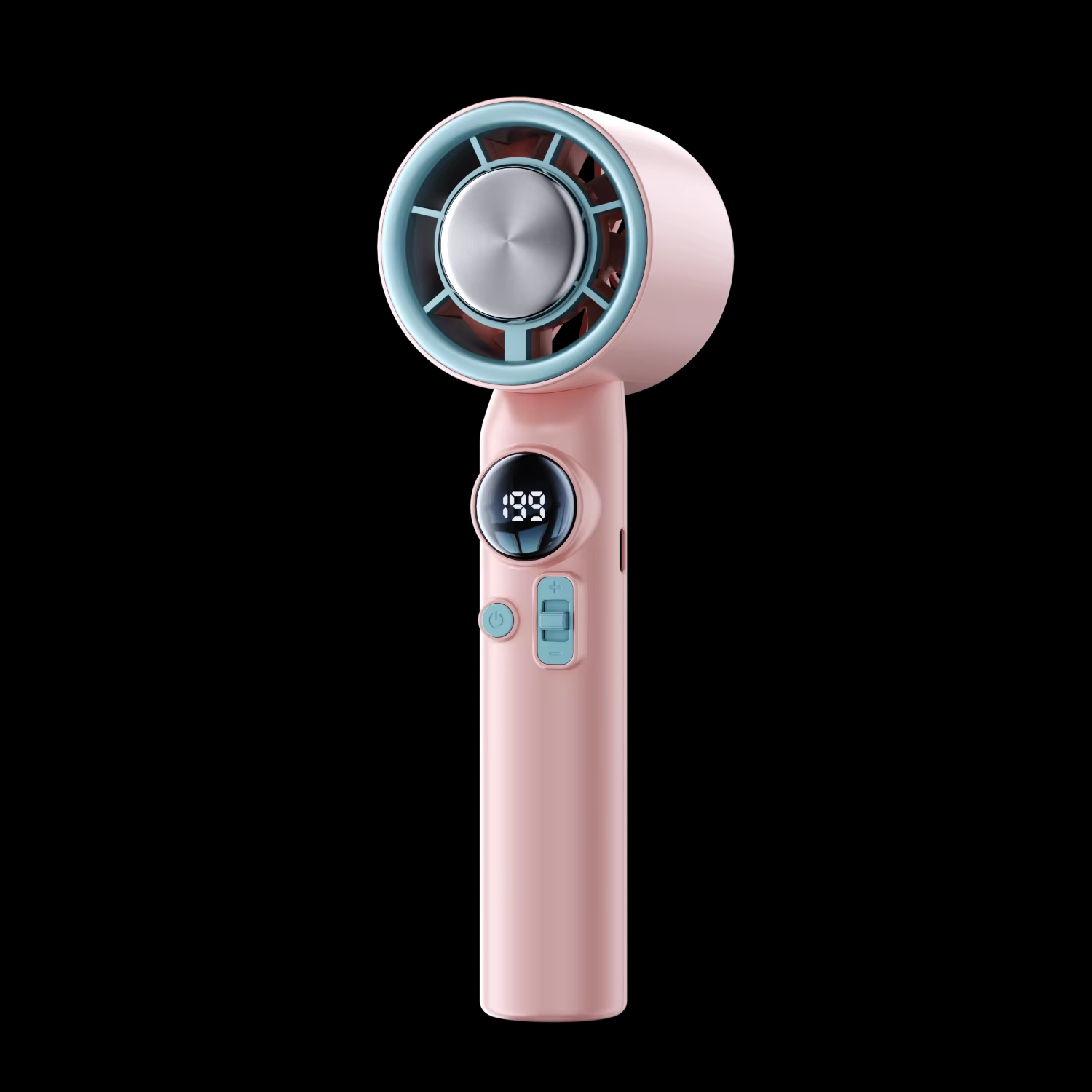 Hot Adjustable Low Noise Handheld Fan Strong Wind Adjustable Mini Fan Rechargeable Mini Chargeable Electric Standing Fans