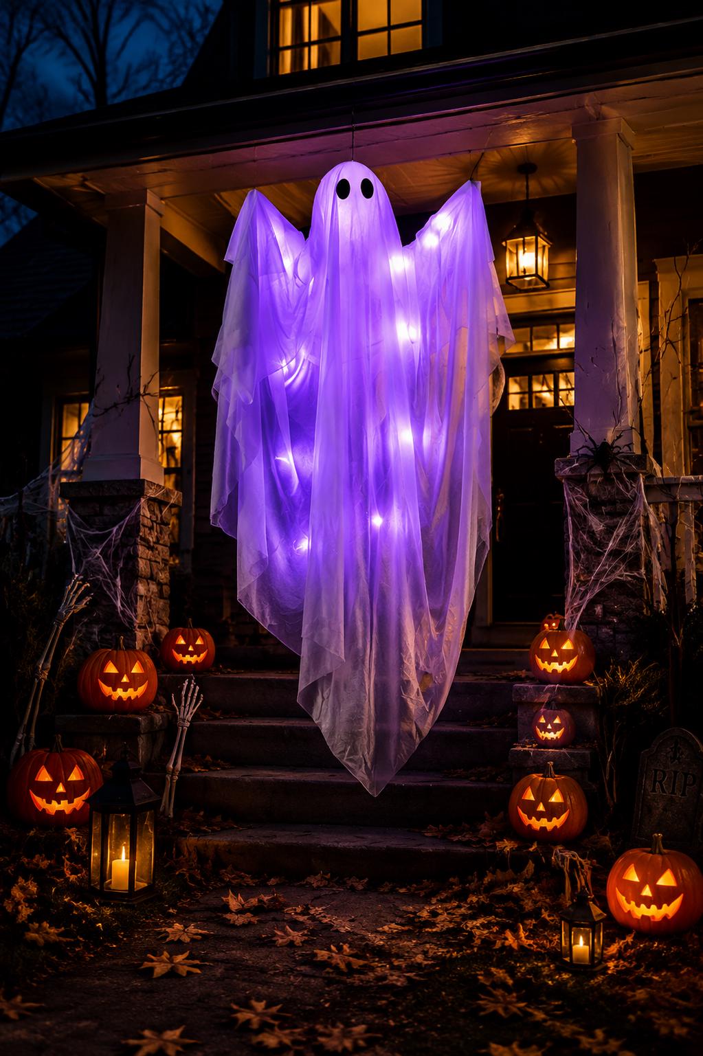 Halloween Ghost LED String Lights