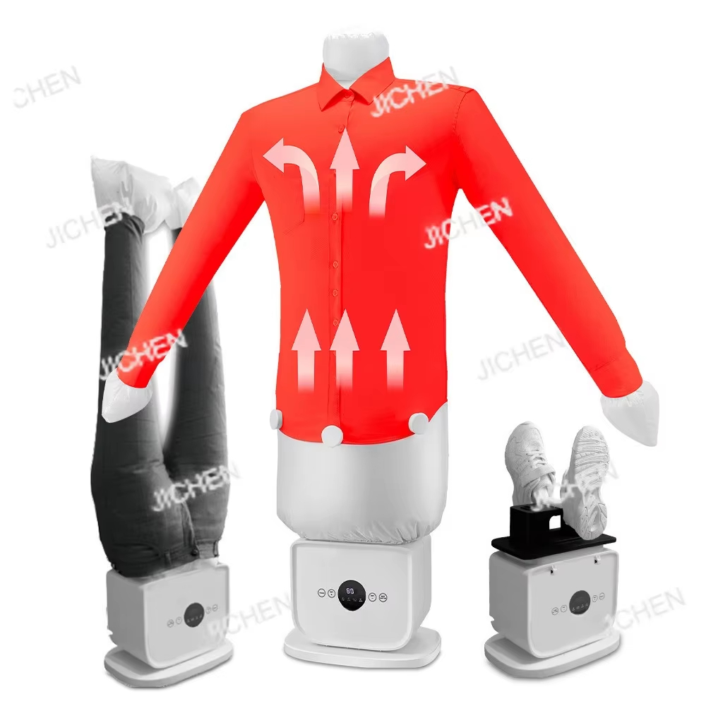 Automatic portrait inflatable ironing machine