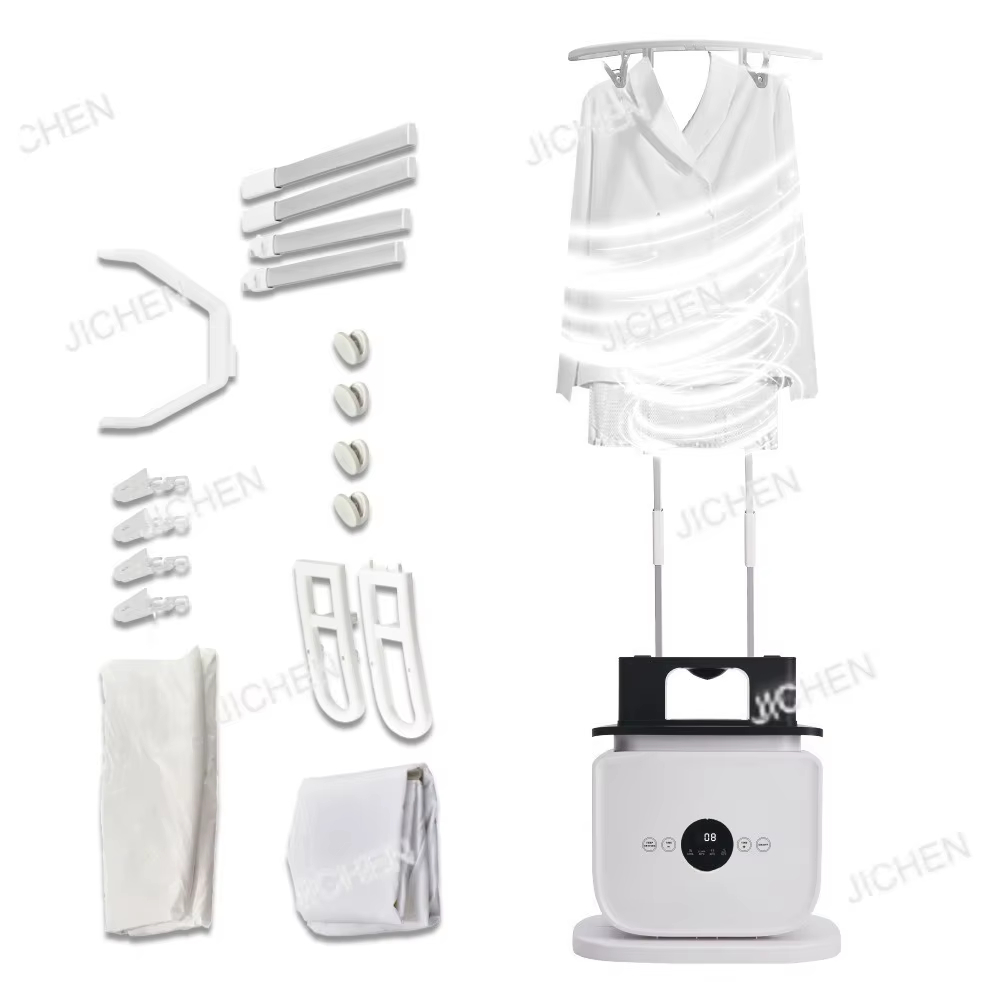 Automatic portrait inflatable ironing machine