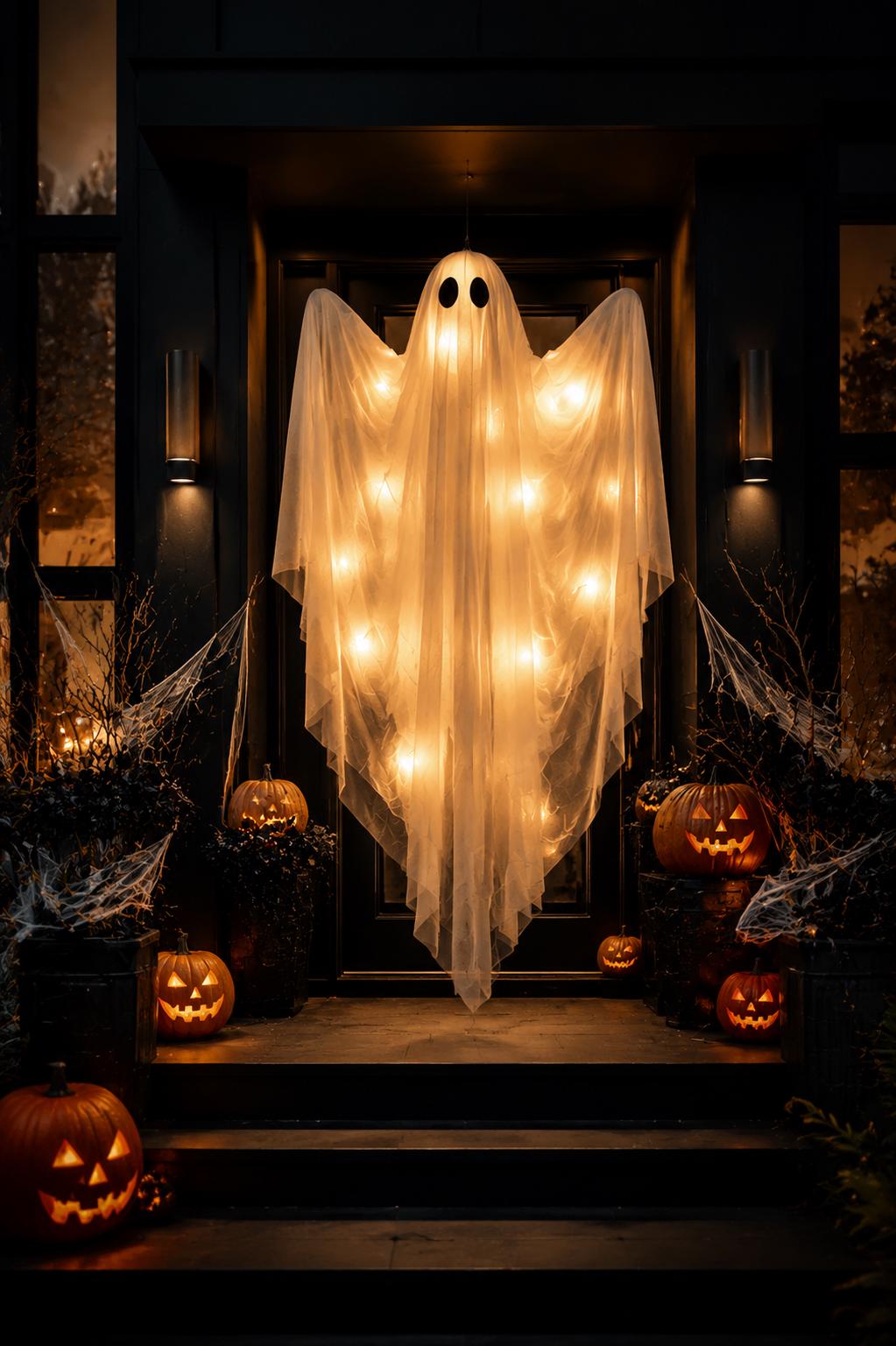 Halloween Ghost LED String Lights