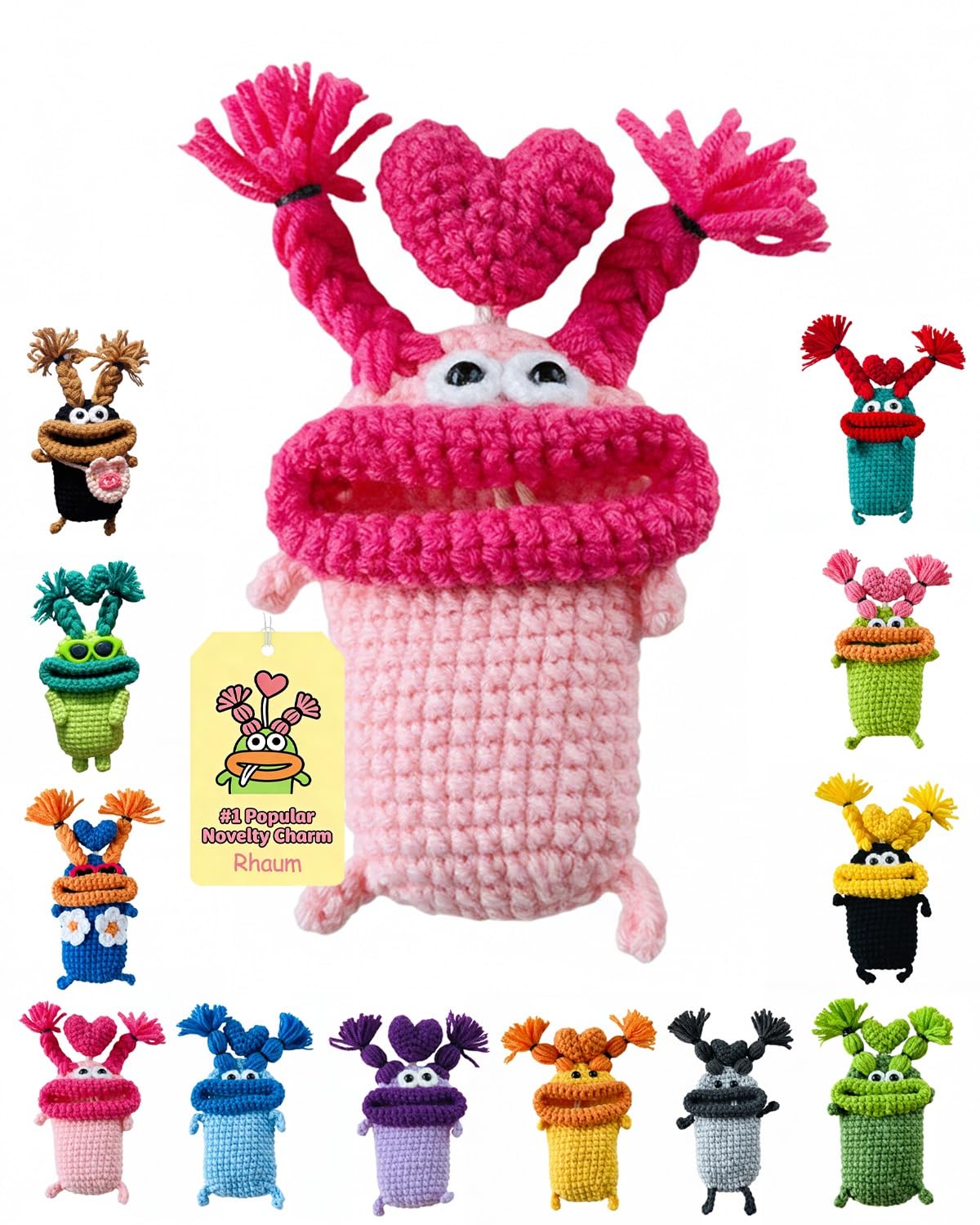 Cute Funny Keychain Protector Holder