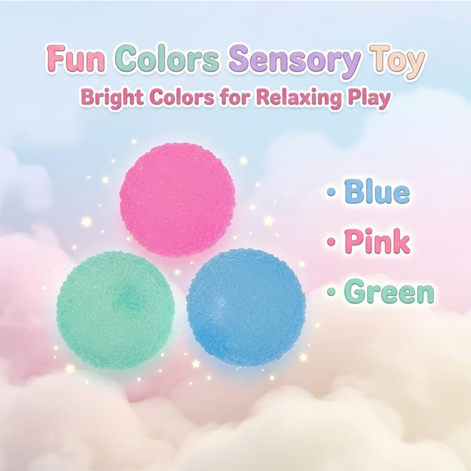 Crystal Mochi Squishy Ball