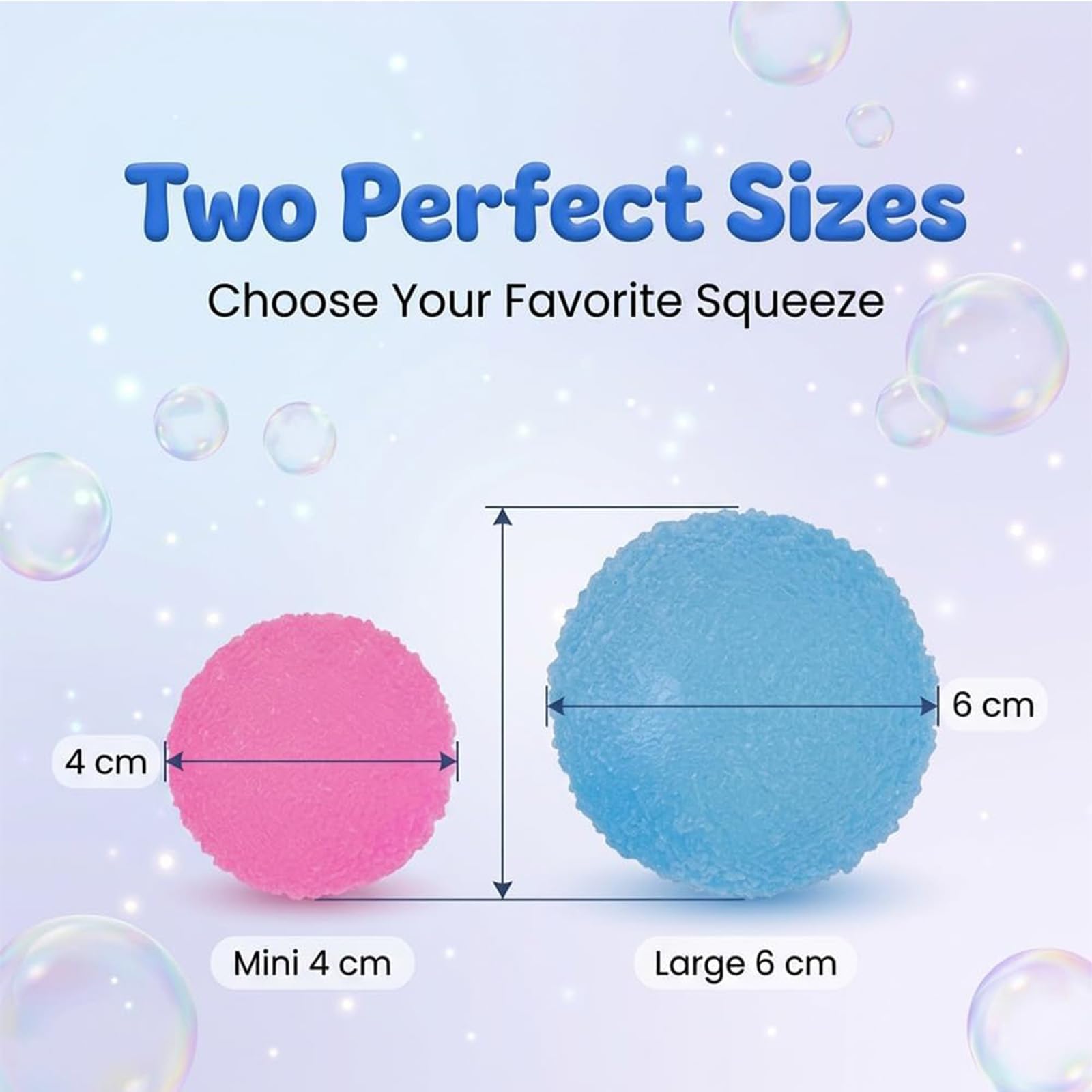 Crystal Mochi Squishy Ball