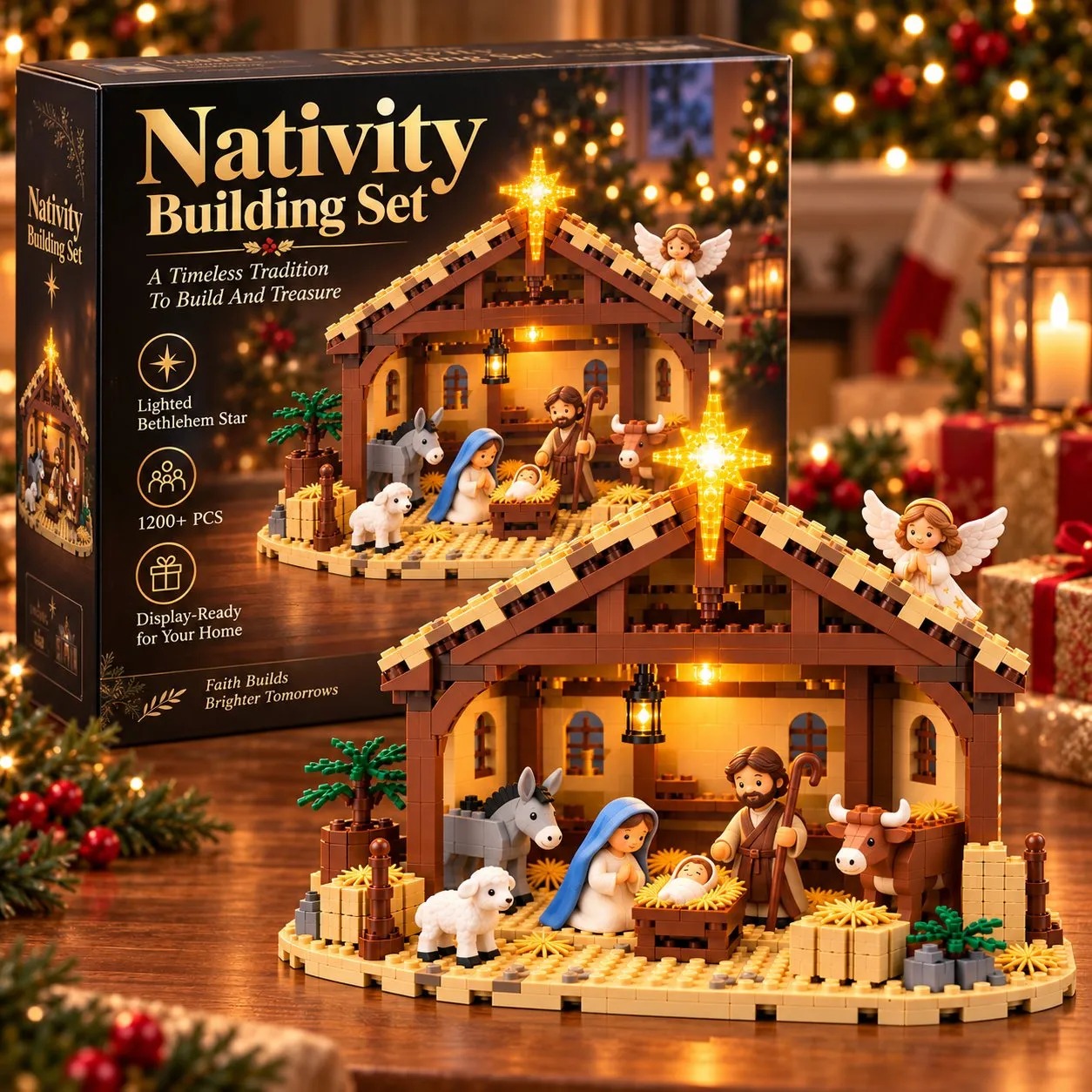 🌟The Nativity Story Building Block Set