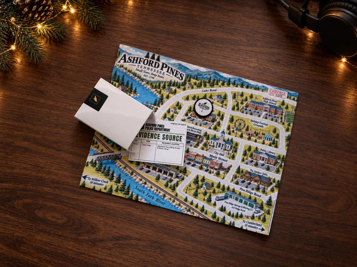 24-Day Murder Mystery Advent Calendar for Adults: Blackbird Cold Case Detective Game
