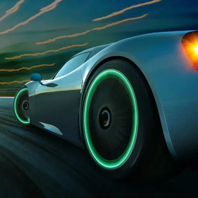 4-20PCS Luminous Car Tire Valve Cap
