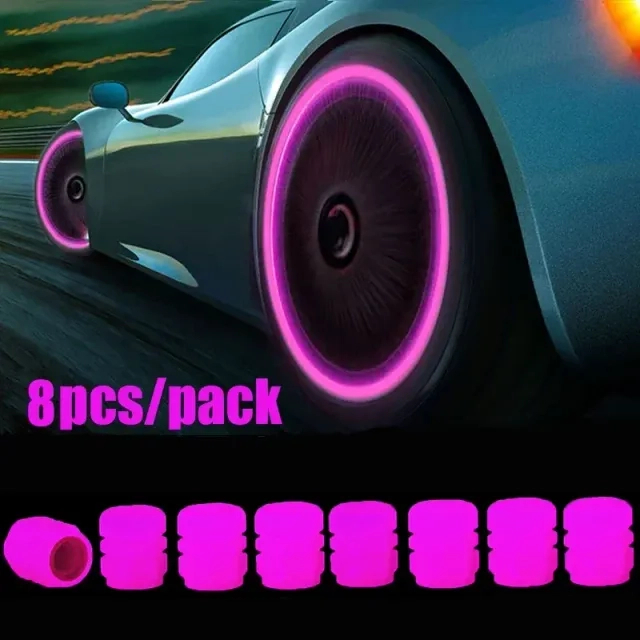 4-20PCS Luminous Car Tire Valve Cap