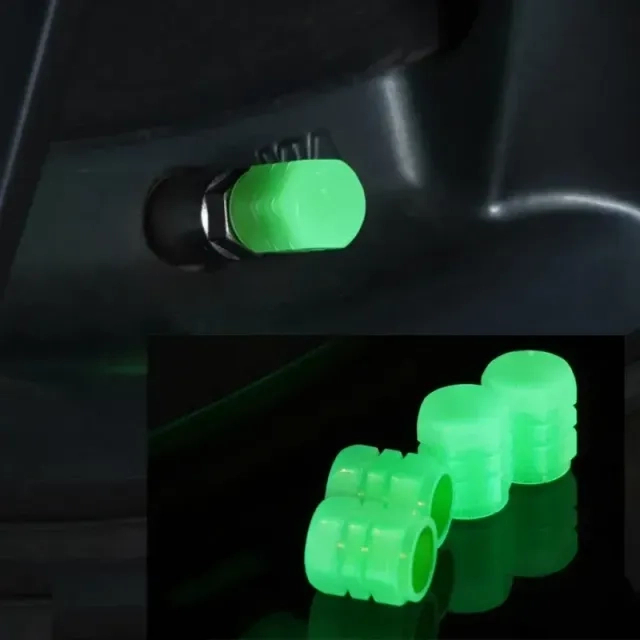 4-20PCS Luminous Car Tire Valve Cap