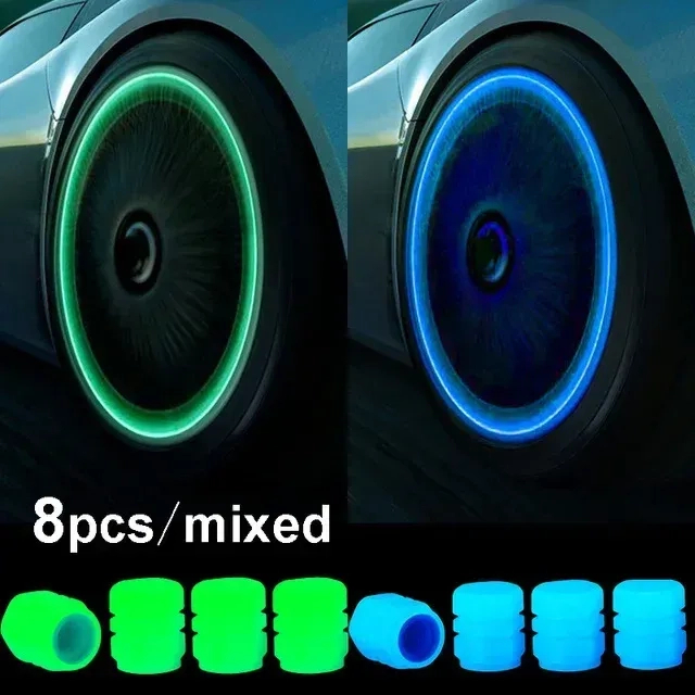 4-20PCS Luminous Car Tire Valve Cap