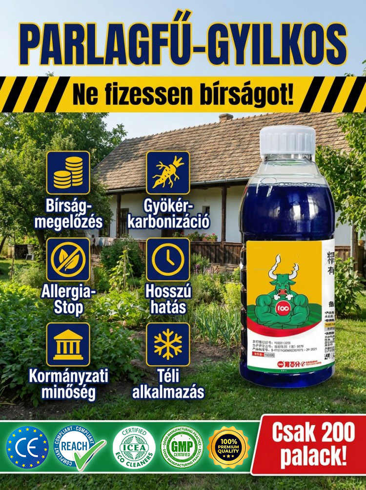 „Génszintű” gyomirtó szer a parlagfű ellen
