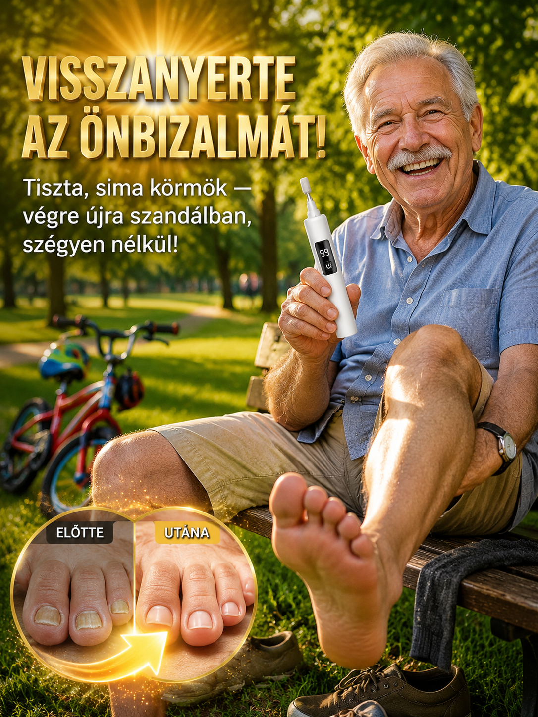 [Ints búcsút a körömgombának! Szerezd meg gyorsan a tökéletes körmöket!] Elektromos körömlakk