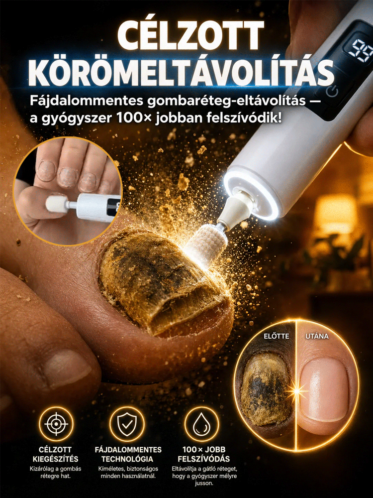 [Ints búcsút a körömgombának! Szerezd meg gyorsan a tökéletes körmöket!] Elektromos körömlakk