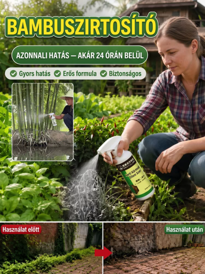 🧪 Egyetlen permetezés elpusztítja a gyökereket: Német technológiát alkalmaznak! A föld alatti rejtett gyökerek 100%-os teljes kiirtása